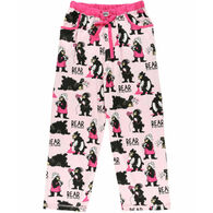 Lazy One Women's Bear in the Morning Regular Fit PJ Pant