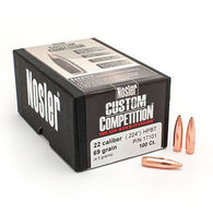 Nosler Custom Competition 22 Cal. 69 Grain .224" HPBT Rifle Bullet (100)