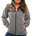 Trail Crest Womens Mossy Oak Full-Zip C-Max Fleece Jacket