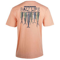 Salt Life Men's Stringer Salt Wash Fishing Pocket Short-Sleeve T-Shirt
