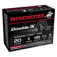 Winchester Double X 20 GA 3" 1-1/4 oz. #5 Shotshell Ammo (10)