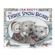 The Three Snow Bears Board Book by Jan Brett
