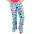 Candy Pink Girls Gingerbread House Pajama Pant