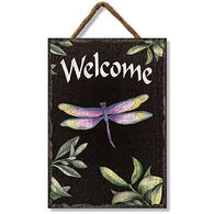 My Word! Welcome - Dragonfly Slate Impression