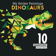 My Sticker Paintings: Dinosaurs by Clorophyl Editions