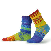 Solmate Socks Women's Rainbow Crew Sock