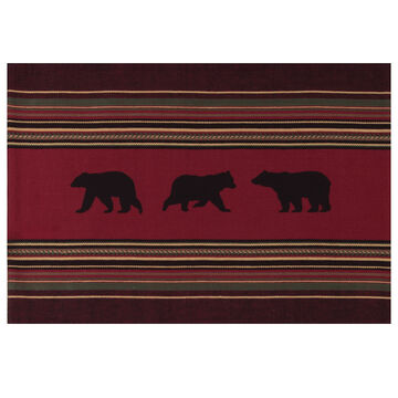 Kay Dee Designs Woodland Bear Woven Printed Placemat