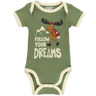 Lazy One Infant Follow Your Dreams Creeper Onesie