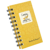 Journals Unlimited Camping - A Camper's Mini Journal - Sunset Yellow