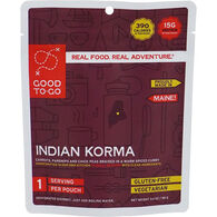 Good To-Go GF Vegetarian Indian Korma - 1 Serving