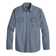Pendleton Men's Beach Shack Cotton Twill Solid Long-Sleeve Shirt