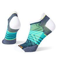 SmartWool Women's Run Zero Cushion Stripe Low Ankle Sock