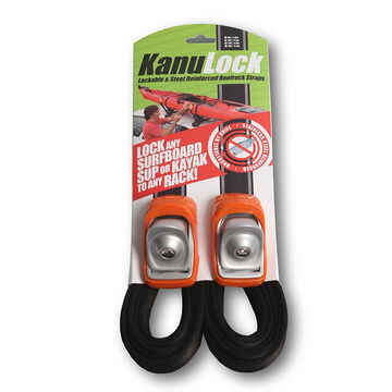 KanuLock 11 Lockable Tie-Down Strap - 2 Pk.