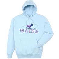 Ocean Beach Company Women's Boutique ME Moose Hooded Sweatshirt