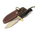 Randall Model 28 Woodsman Black Micarta Handle Fixed Blade Knife