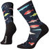 SmartWool Mens Hike Light Fly and Lure Print Crew Sock - Special Purchase