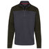 North River Mens 1/4-Zip Two-Tone Fleece Pullover Long-Sleeve Shirt