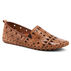Spring Footwear Womens Fusaro Cutout Flat Casual Shoe