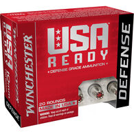 Winchester USA Ready Defense 10mm Auto 170 Grain HP Handgun Ammo (20)