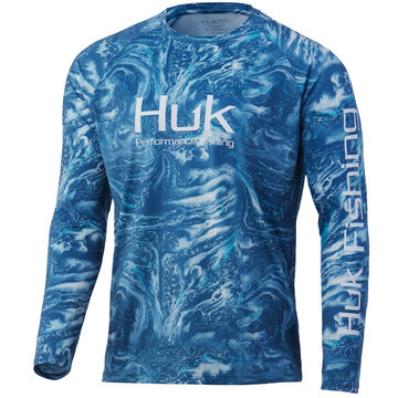 Huk Mens Stone Shore Pursuit Long-Sleeve T-Shirt