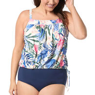 Beach House - Gabar - Swimwear Anywhere Women's Plus Size Audrey Monterey Tropical Tankini Swimsuit Top