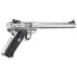 Ruger Mark IV Target Stainless 22 LR 10 10-Round Pistol w/ 2 Magazines
