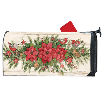 MailWraps Farmhouse Christmas Magnetic Mailbox Cover