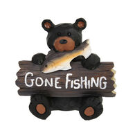 Slifka Sales Co Gone Fishing Bear Figurine