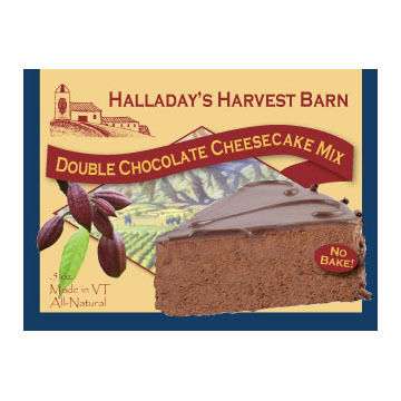 Halladays Harvest Barn Double Chocolate Cheesecake Mix