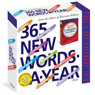 365 New Words-A-Year 2024 Page-A-Day Calendar by Editors of Merriam-Webster