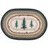 Capitol Earth Tall Timbers Oval Patch Braided Rug