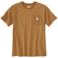 Carhartt Men's Relaxed Fit Heavyweight Pocket Stripe Short-Sleeve T-Shirt