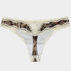 Wilderness Dreams Womens Mossy Oak/Cream Lace-Trimmed Thong