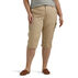Lee Jeans Womens Flex-to-Go Relaxed Fit Cargo Skimmer Pant