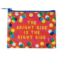 Blue Q Women's The Bright Side Is The Right Side Coin Purse
