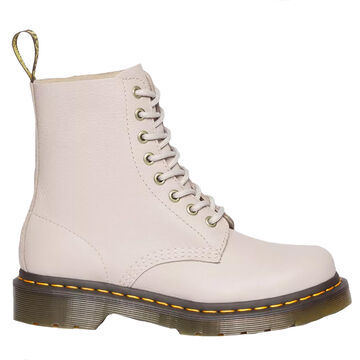 Dr. Martens AirWair Womens 1460 Pascal Vintage Taupe Lace Up Boot