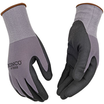 Kinco Mens Nylon Knit Shell & Micro-Foam Nitrile Palm Glove