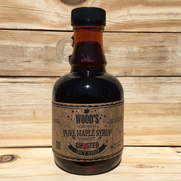Woods Pure Maple Syrup Company Ghosted Maple Syrup