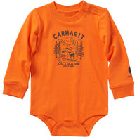Carhartt Infant Boy's Deer Long-Sleeve Bodysuit Onesie