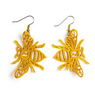 Winter Hill Jewelry Women's Bee Dangle Earring