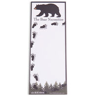 Hatley Little Blue House Bear Necessities Magnetic List Notepad
