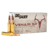 SIG Sauer Venari SP 308 Winchester 150 Grain Rifle Ammo (20)