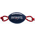 Pets First New England Patriots Nylon Football Dog Toy