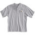 Carhartt Mens Loose Fit Heavyweight Pocket Henley Short-Sleeve T-Shirt