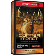 Winchester Copper Impact 300 Winchester Magnum 180 Grain Lead-Free Ammo (20)