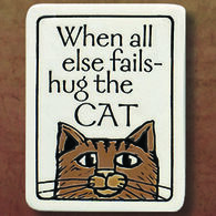 Spooner Creek "Hug The Cat" Magnet