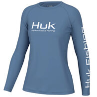 Huk Women's Pursuit Performance Long-Sleeve Fishing Shirt