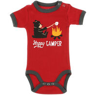 Lazy One Infant Happy Camper Creeper Onesie