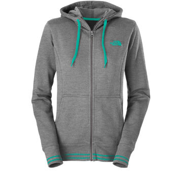 The North Face Womens Logo Stretch Full Zip Hoodie