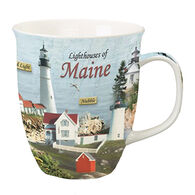 Cape Shore Lighthouses of Maine Harbor Mug